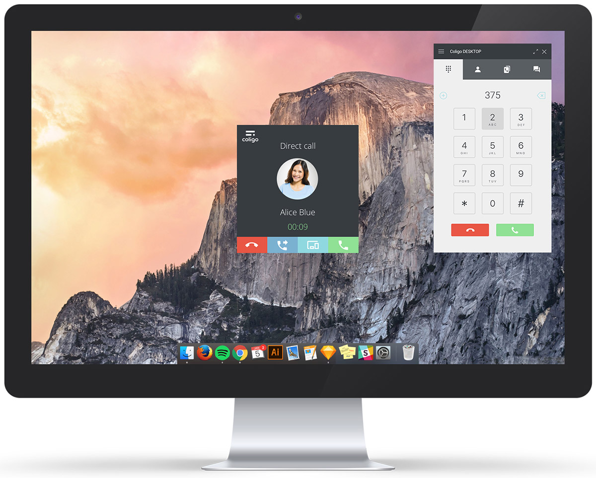 Coligo Desktop Call 01